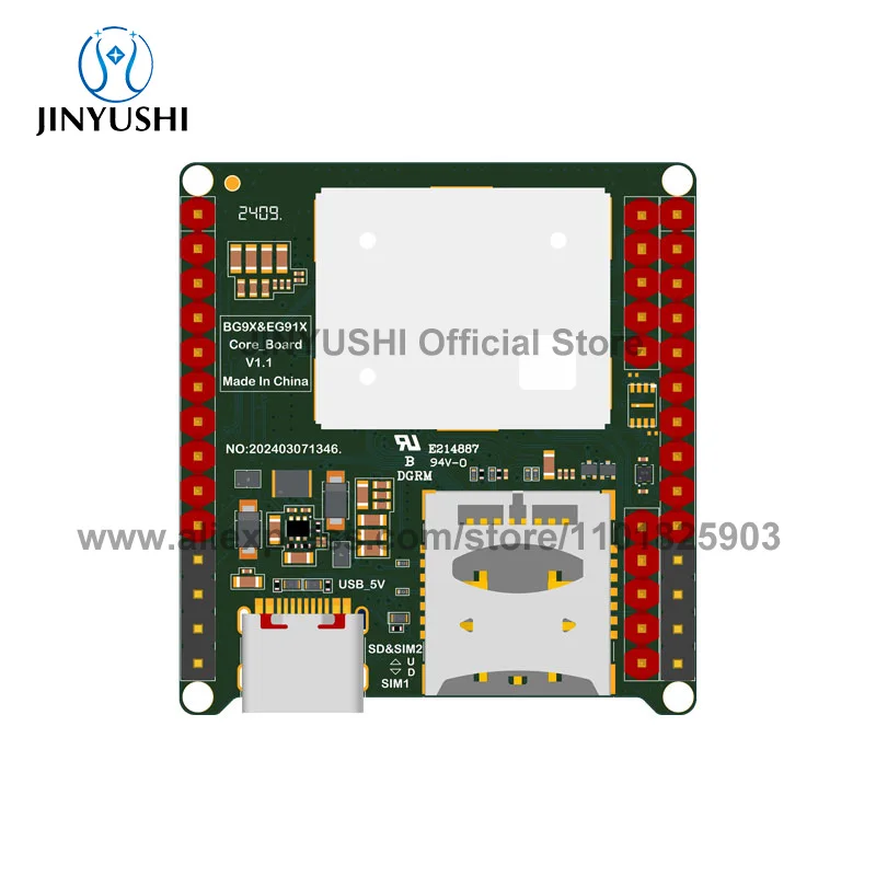 Quectel EG915U-EU EG912U-GL BG95-M3 Cat1 Module Core Development Board GNSS Position Compatible EG91 EG95 BG96