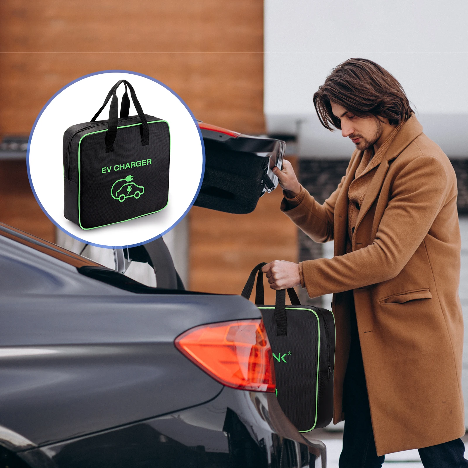 

GOODLINK Type2 To Type2 EV Charging Cable Model 3 Single Phase 32a 7kw New Energy Vehicle Parts