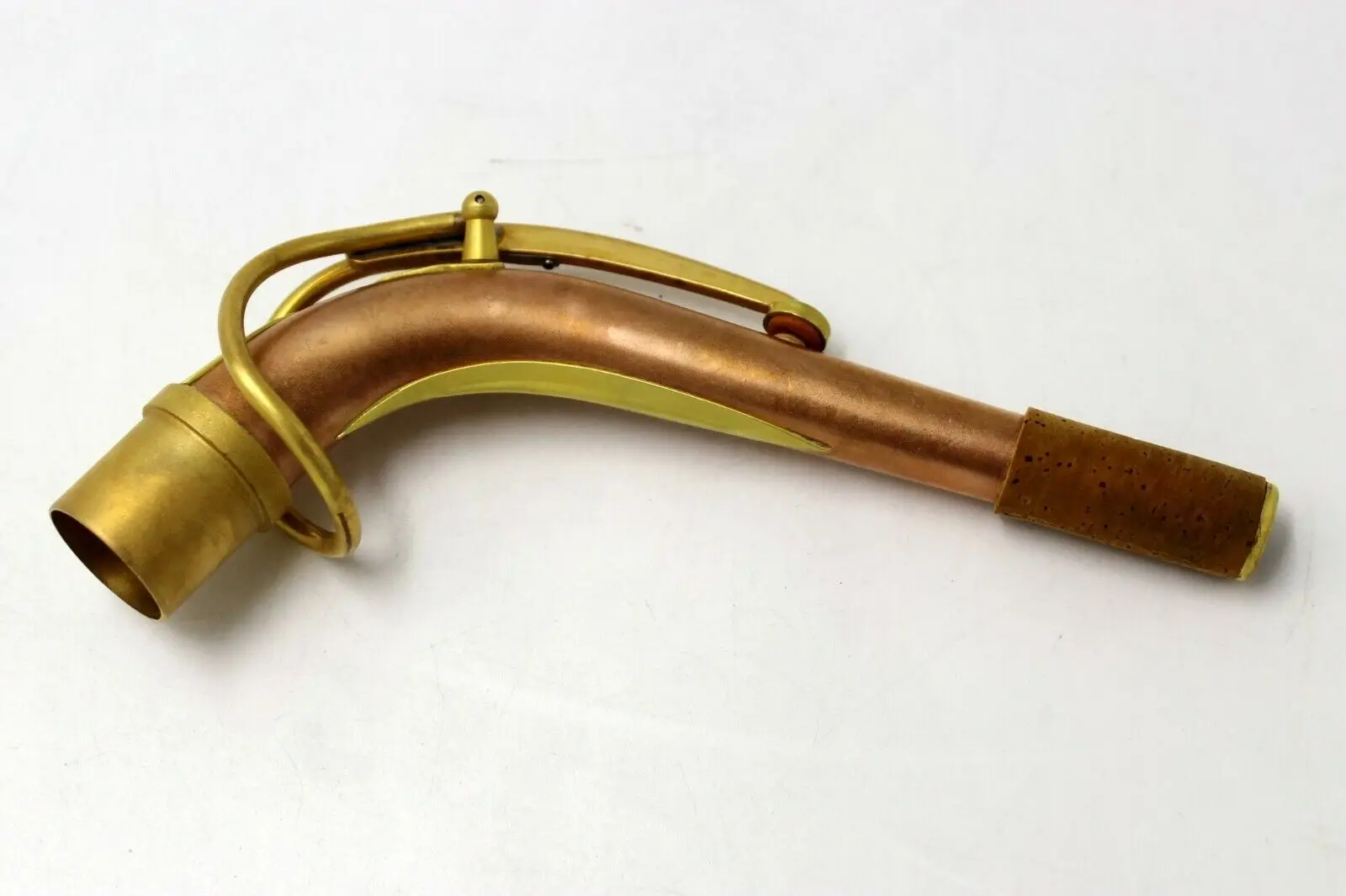 رقبة ساكسفون نحاسي للموسيقى الشرقية ، رقبة سبا ، صوفي ، غير ورنيش