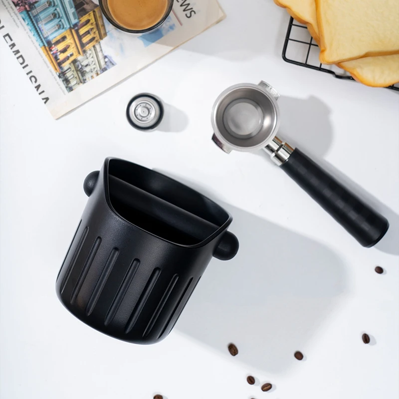 Coffee Knock Box Coffee Grounds Bucket Coffee Powder Trash Bin Residue Box Detachable Knock Coffee Grinder Accessories