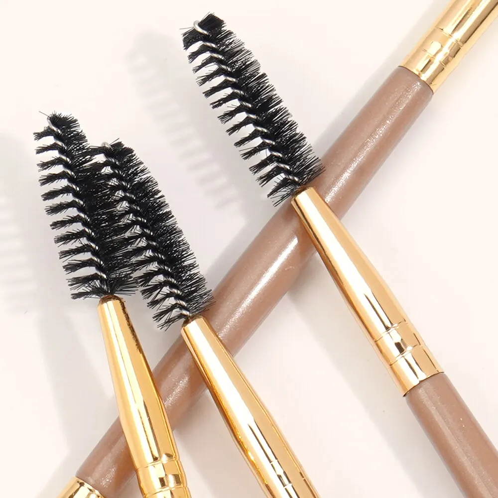 MAANGE 5 Piece/Set Eyeshadow Makeup Brushes Professional Double Ended Eyebrow Brush Comb For Women Cosmetic Beauty Make Up Tools