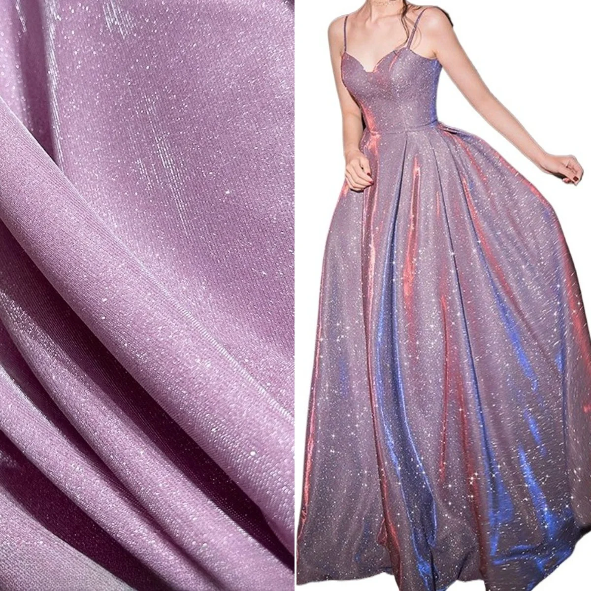 

Высококачественная блестящая композитная ткань, мягкая ткань, шитье, сценические костюмы, вечерние платья, сделай сам, свадебное украшение, фоновое украшение