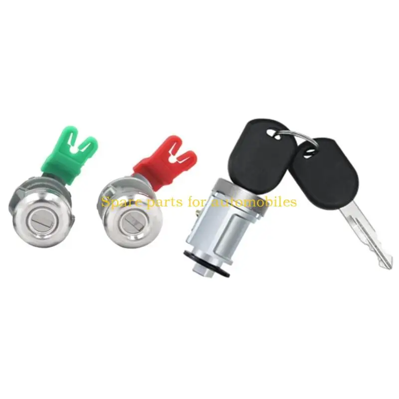 

H58F Car Lock Cylinder And Door Lock Cylinder Metal Plastic Construction Tool Less Installation Enhancing Anti Theft Security