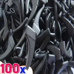 10-100pcs Anti-slip Ear Hooks Women Men Silicone Clear Antiskid Glasses Earbuds Frame Sleeve Fasteners Anti-fall Eyewear Holders
