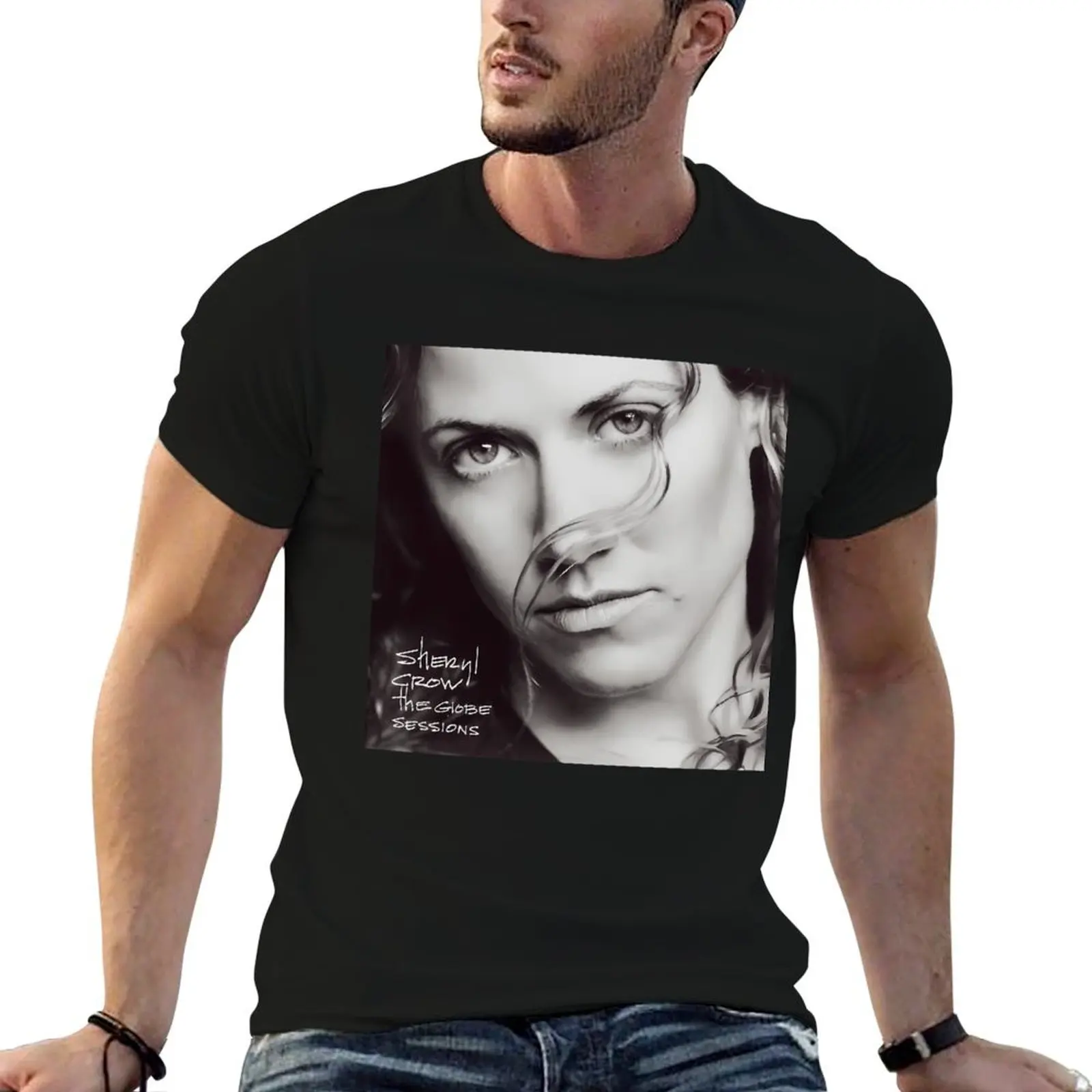 

Sheryl Crow the globe sessions T-Shirt man t shirts for men casual t shirts for man cotton soft T-Shirt