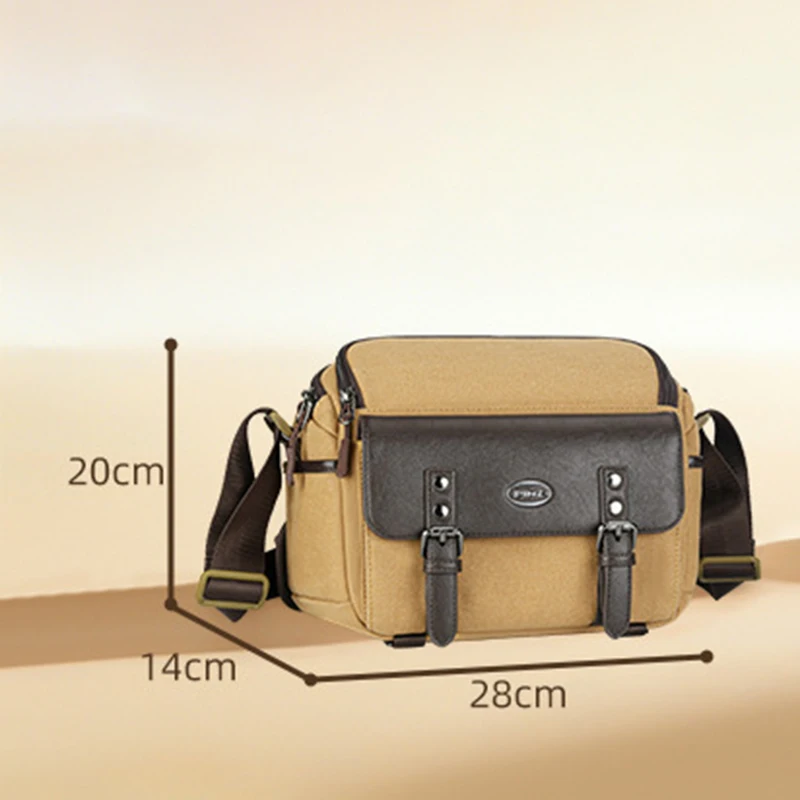 New Travel Photography Camera Bag Personalized Waterproof Storage Crossbody Bag Multi functional Portable Shoulder Storage Bag