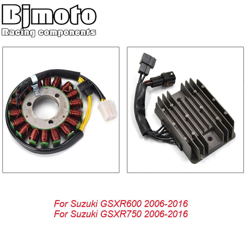 

Motorcycle Regulator Rectifier Stator Coil For Suzuki GSXR600 GSXR750 GSXR 600/750 2006-2016 2007 2008 2009 2010 2011 2012 2013