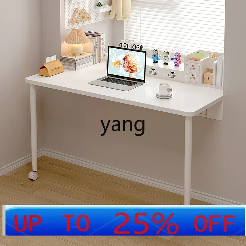 LTT bay window retractable desk children's bedroom simple home learning computer desk with slide
