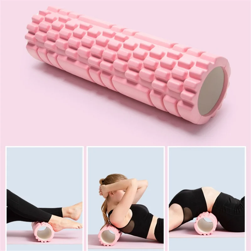 30cm EVA Yoga Column Gym Fitness Pilates Foam Roller Exercise Back Massage Roller Yoga Brick Home Fitness Equipment ﻿