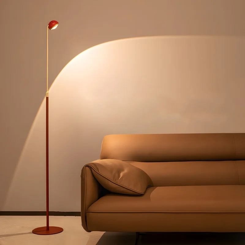 Modern Sense Living Room Floor Lamp Sofa Side Atmosphere Projection Lamp Decoration Standing Lamp Bedside Eye Protection Light