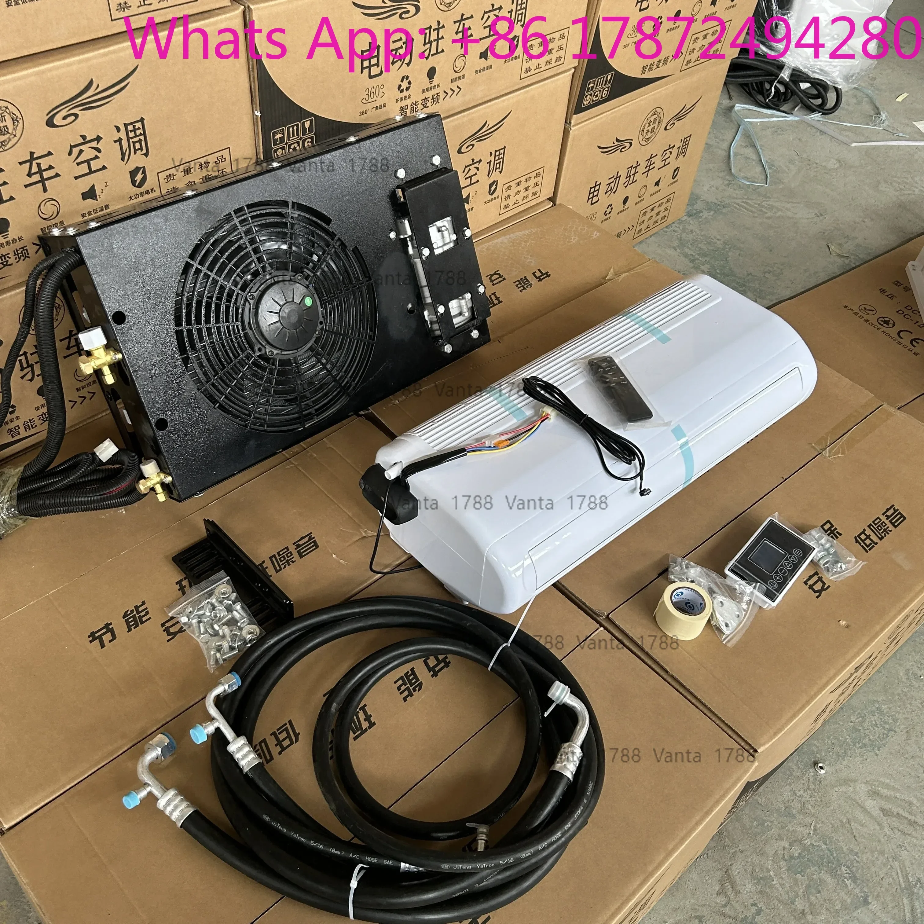 12 Volt 24v air Parking Cooler Car Truck Parking air Conditioner