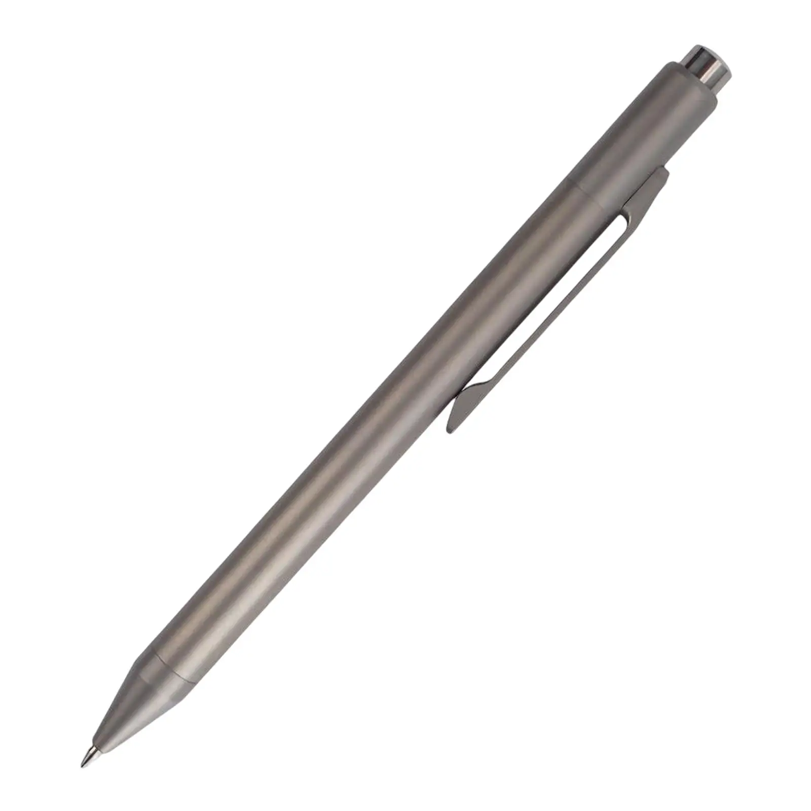 Retractable Ballpoint Pen Titanium Alloy Bolt Action Pen 0.5mm for Writing Women Men School Office Professional Executive