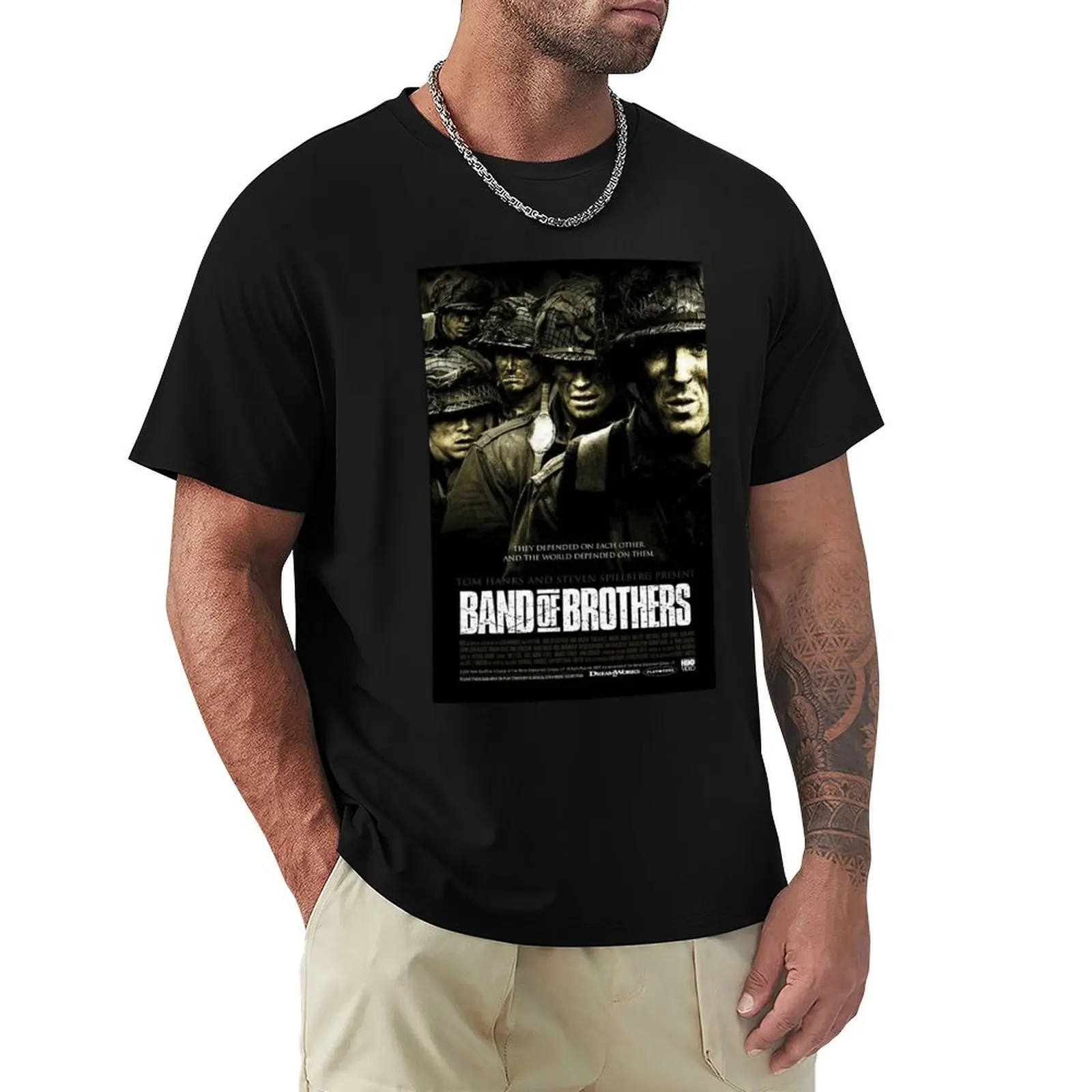 

Band of Brothers T-Shirt graphic shirts Aesthetic clothing summer top t shirts for men