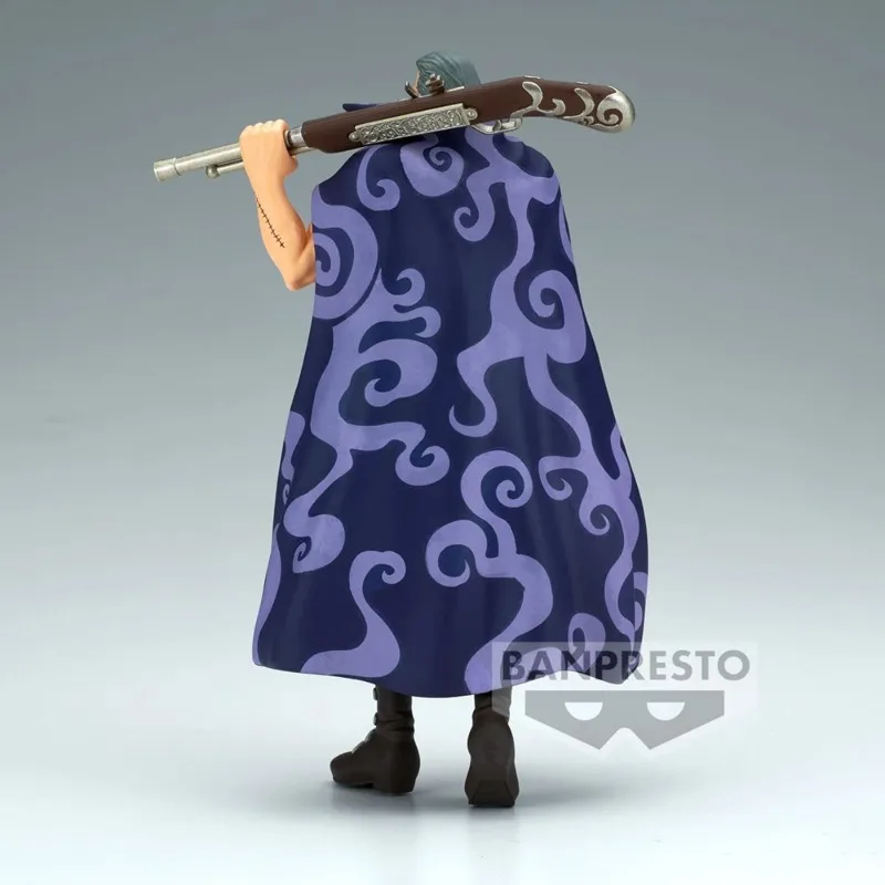 Banpresto-figura de Anime Original de BANDAI One Piece, Shukko Benn Beckman, modelo de PVC genuino de 17cm, juguete coleccionable, regalo