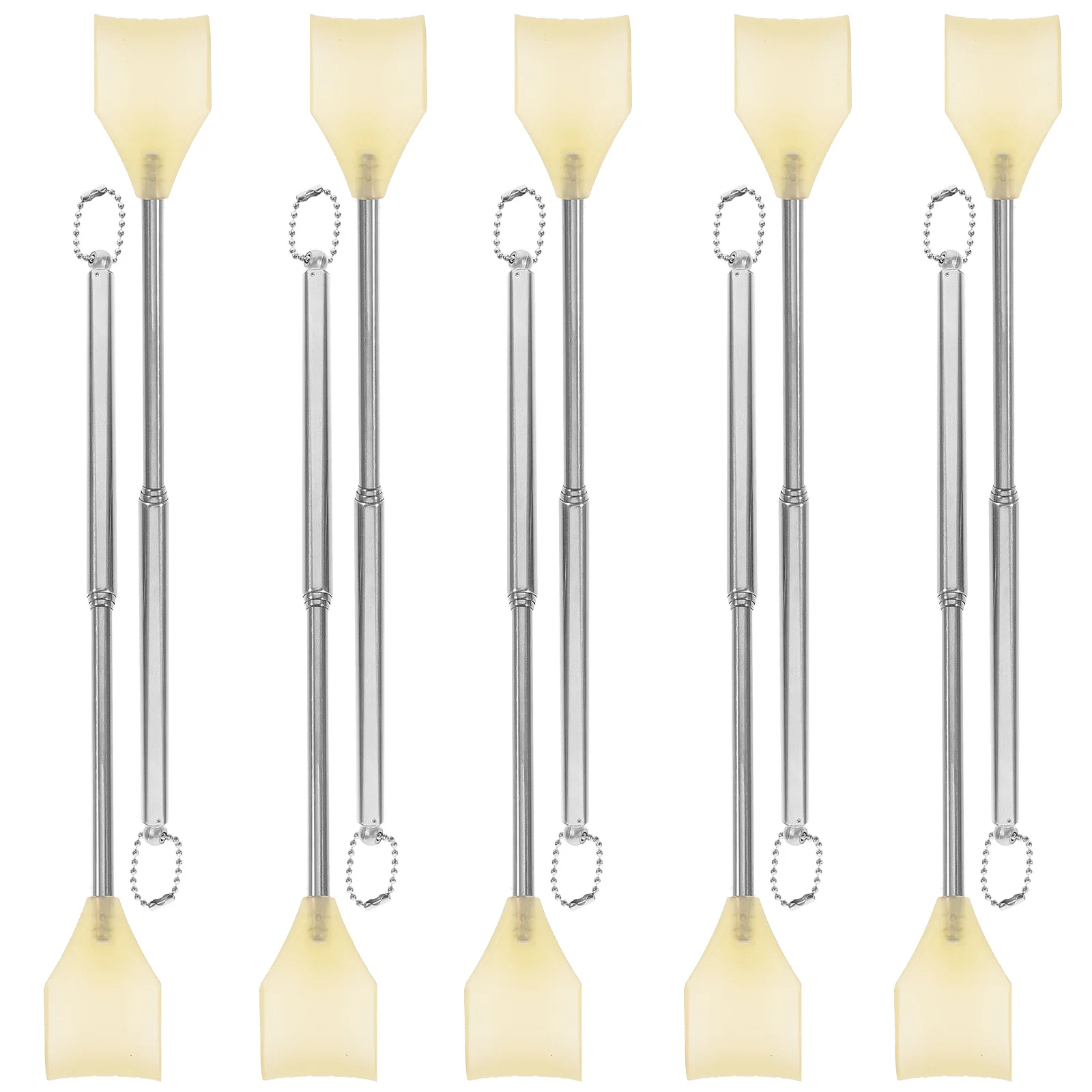 

10Pcs Retractable Back Scratcher Stainless Steel Itch Relief Tool for Hard to Reach Areas Portable Scratchers for Adults and