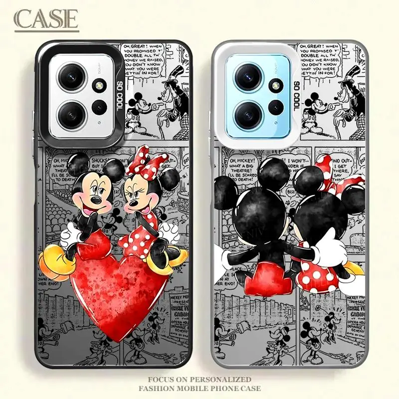 Disney Mickey Mouse Animaton phone cases for Xiaomi Redmi Note 13 12 Pro 5G 11 10S 12S 12pro 10 4G 13pro funda Back Shell Cover