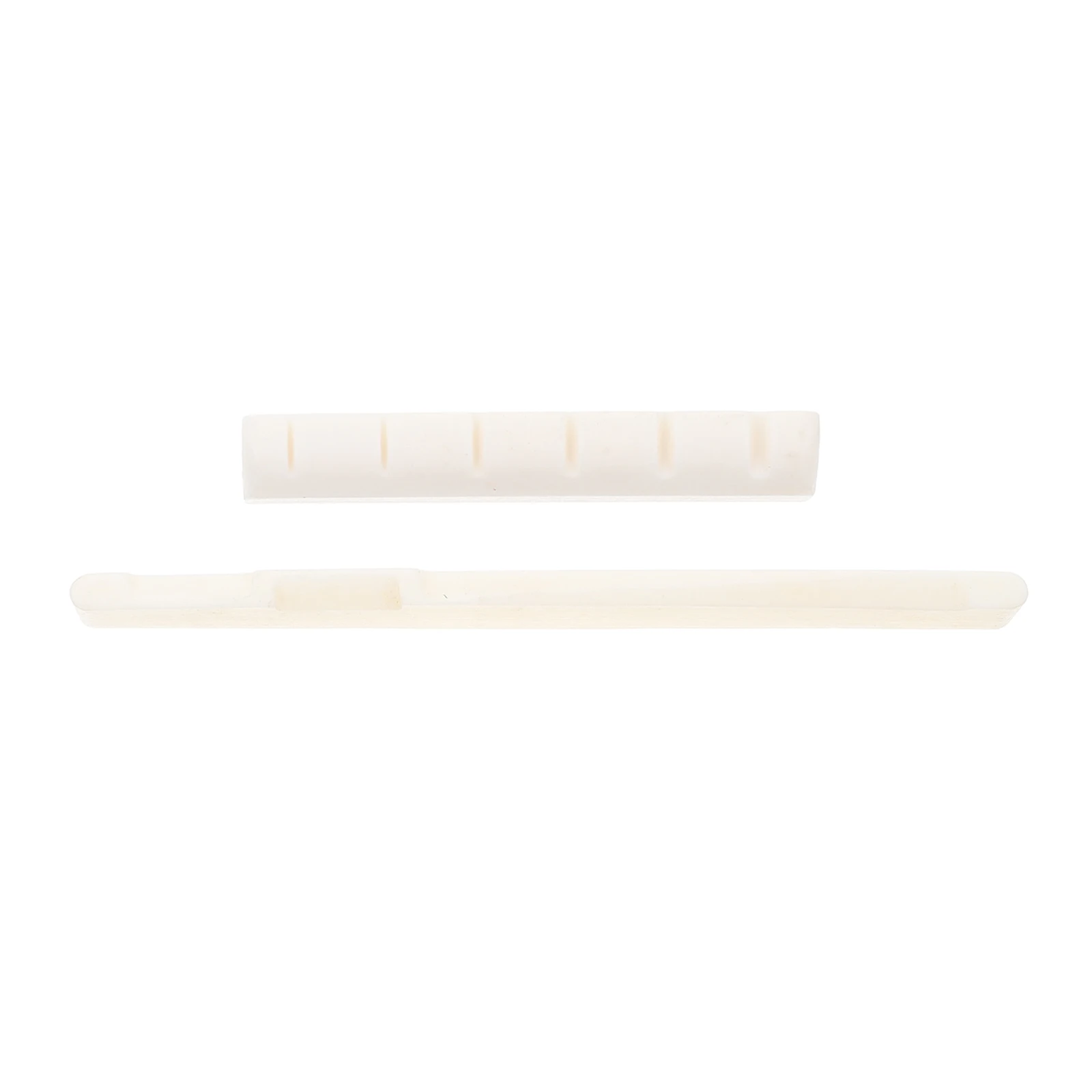 

1 set Guitar String Nut Wooden Ox Bone Guitar Accessories Lightweight Improve Sound Quality Upgrade Tone