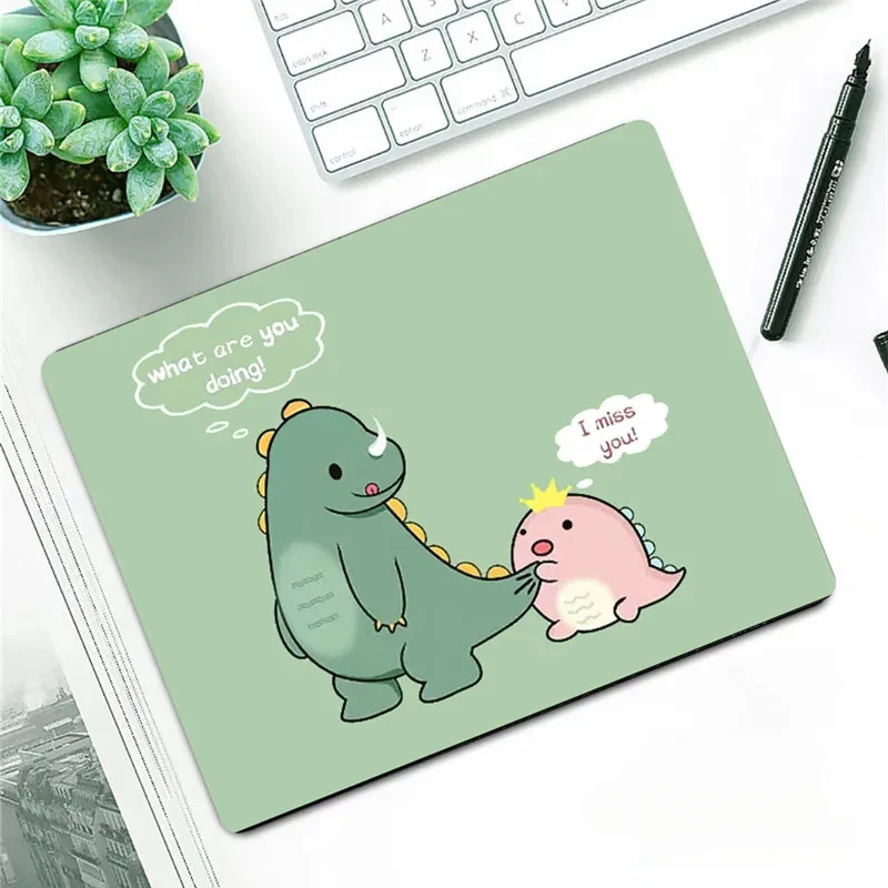 

Anime cute mouse pad High quality table mat rubber non-slip washable laptop miniPC mechanical keyboard pad gaming accessories xs