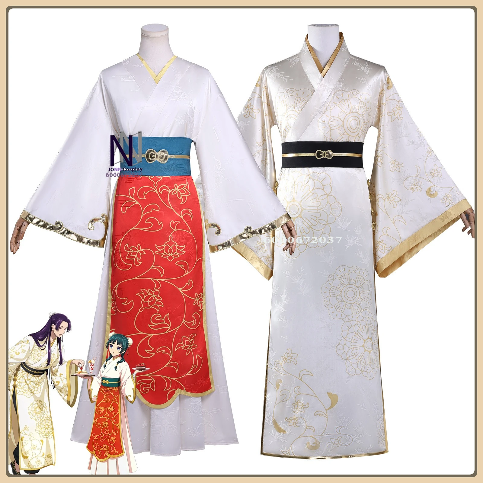 

The Apothecary Diaries Cosplay Newly Costume Anime MaoMao/Jinshi Role Playing Dress Suits for Women Men Adult Comic Con Outfit