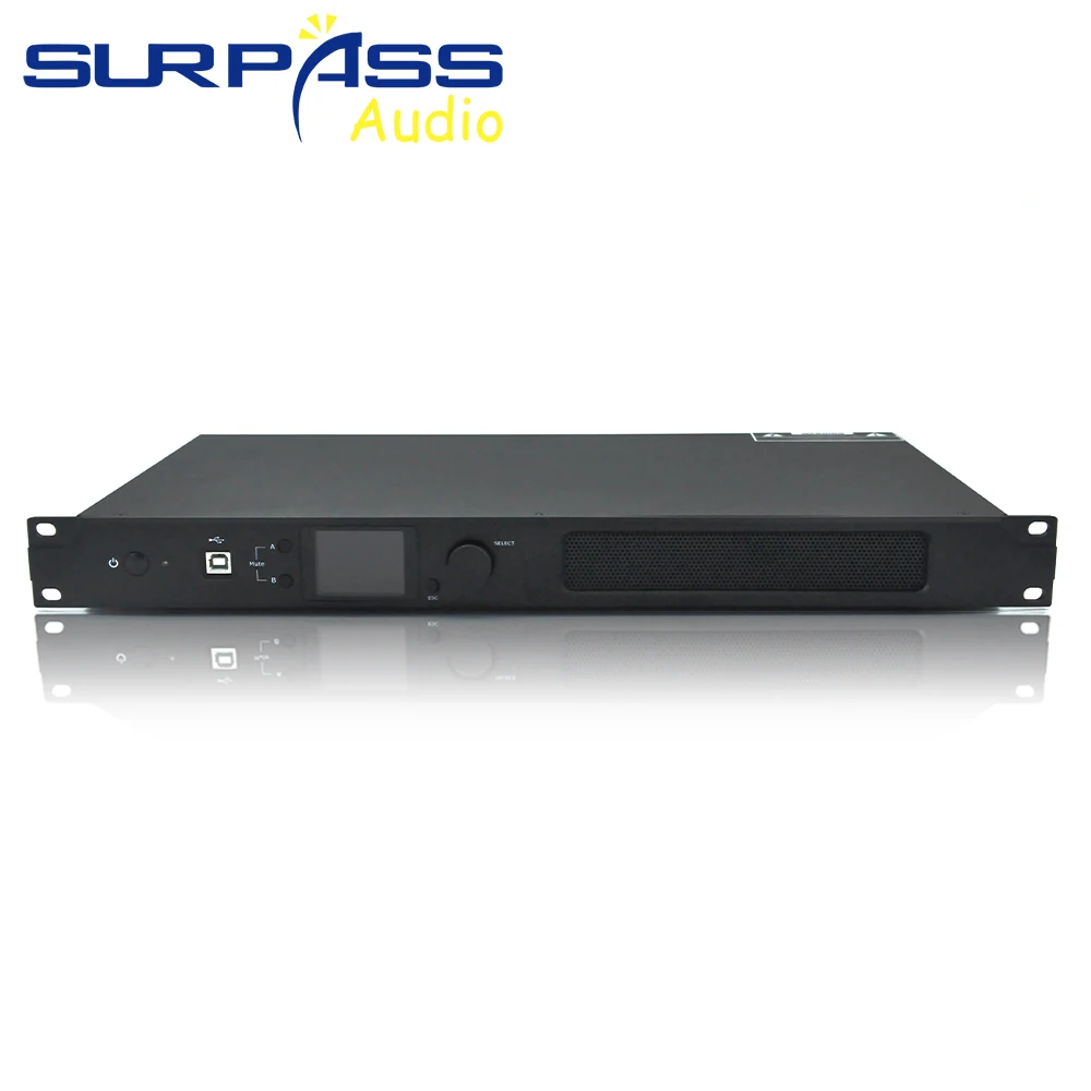 Integrated DSP Amplifier Professional Stage Digital Audio Power Device