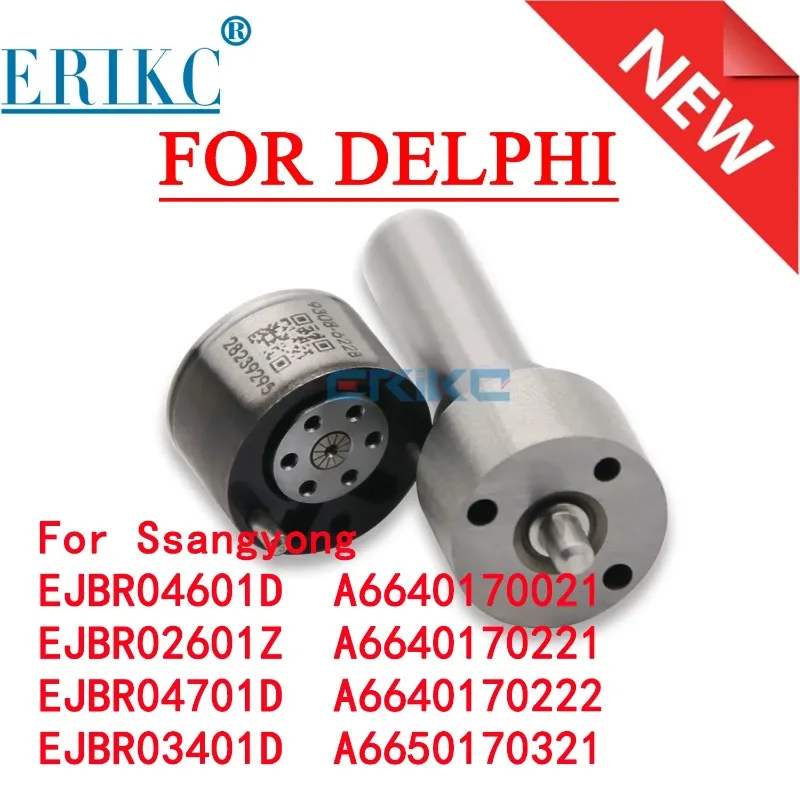 EJBR04601D EJBR02601Z Injector Repair Kits Nozzle Valve 621C 28239294 for SSANGYONG EJBR04701D EJBR03401D A6640170021