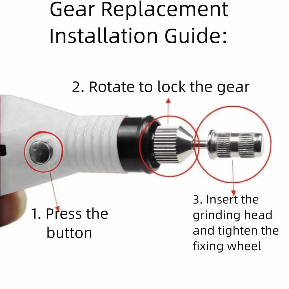 Portable Electric Nail Drill Machine Electric Adjustable Nail Polishing Tools Quiet Operation Pedicure Drill Set Pedicure