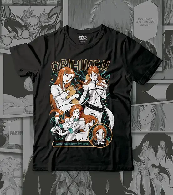 POLO ANIME BLEACH – ORIHIME cotton shirt