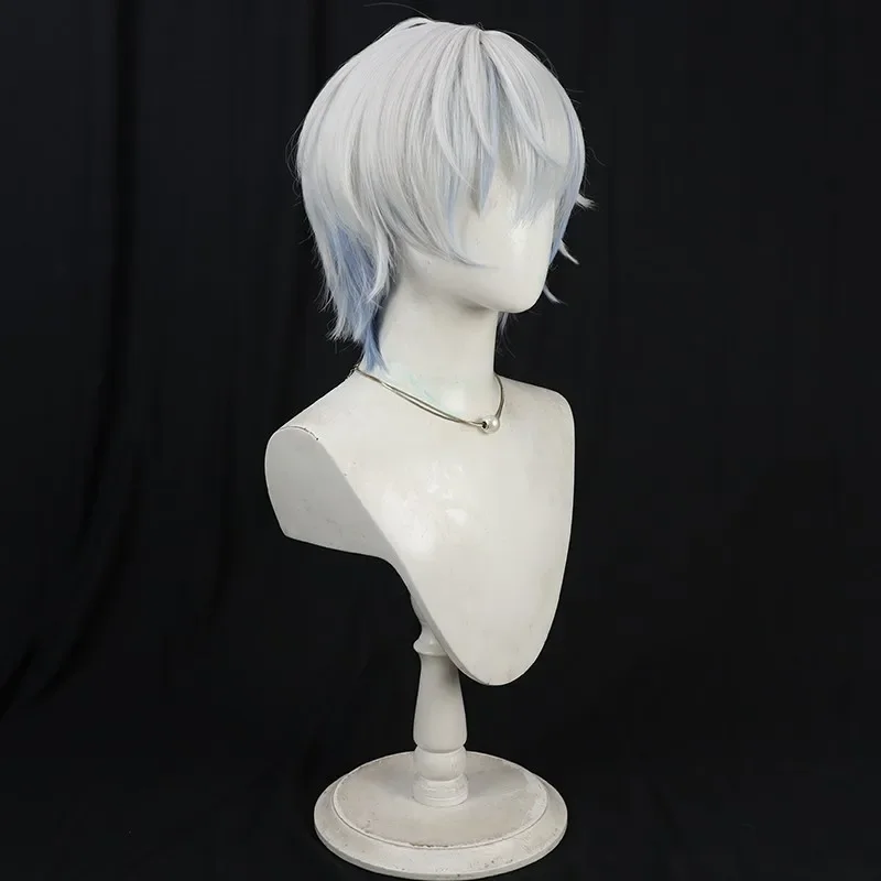 Nijisanji EN Kaelix Debonair Kaelix Debonair Cosplay Wig Niji Virtual Youtuber BY THE BEAT Men Blue Gradient Synthetic Hair