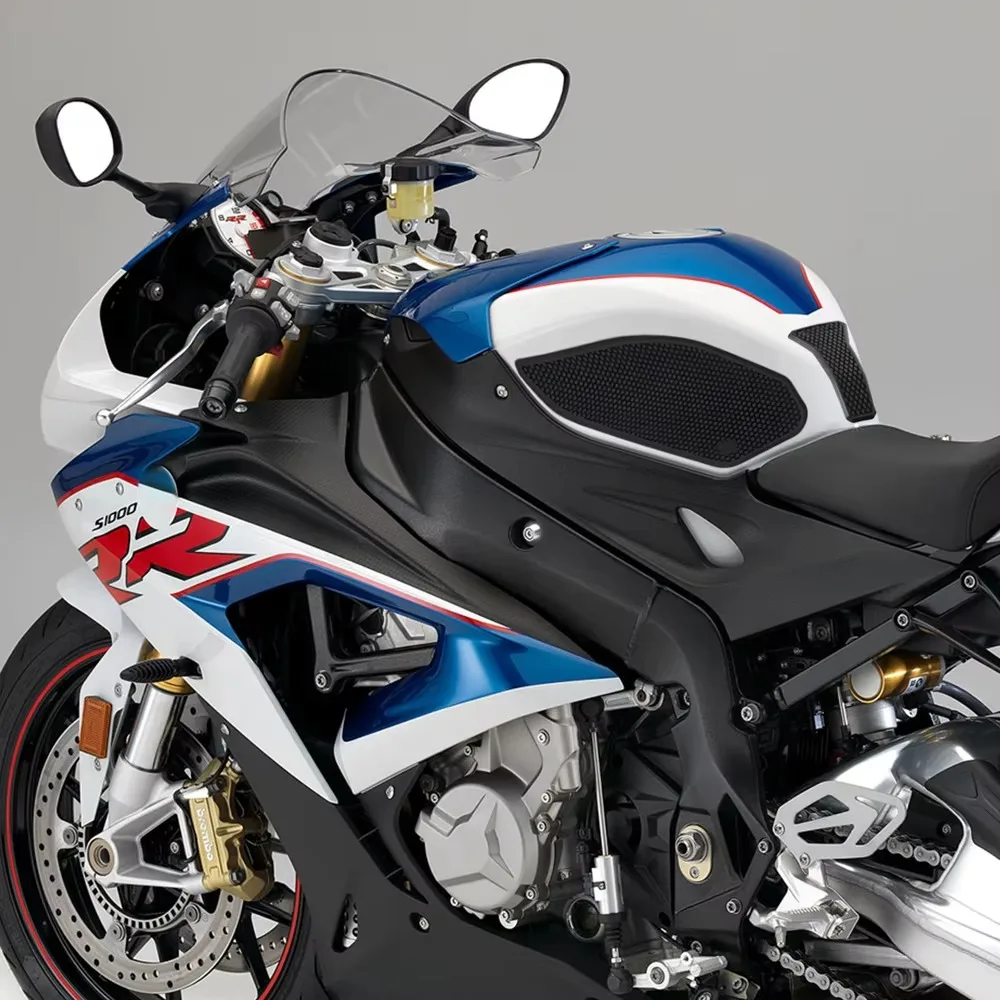 For BMW S1000RR S1000R S1000 R RR 2019-2025 Tank Pad Motorcycle accessories Fuel Tank Pad Non-slip Side Fuel Tank Waterproof Pad 3