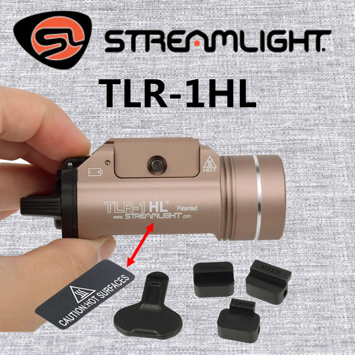 Streamlight TLR-1 TLR-1HL TLR-3 TLR-4 TLR-7 TLR-8 TLR LED 懐中電灯