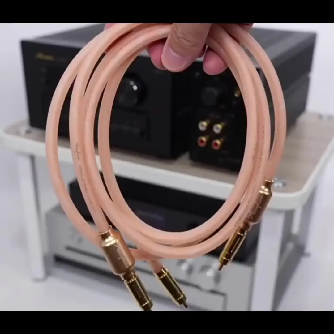 Accuphase Double gold interconnect Audio Cable RCA Plug product