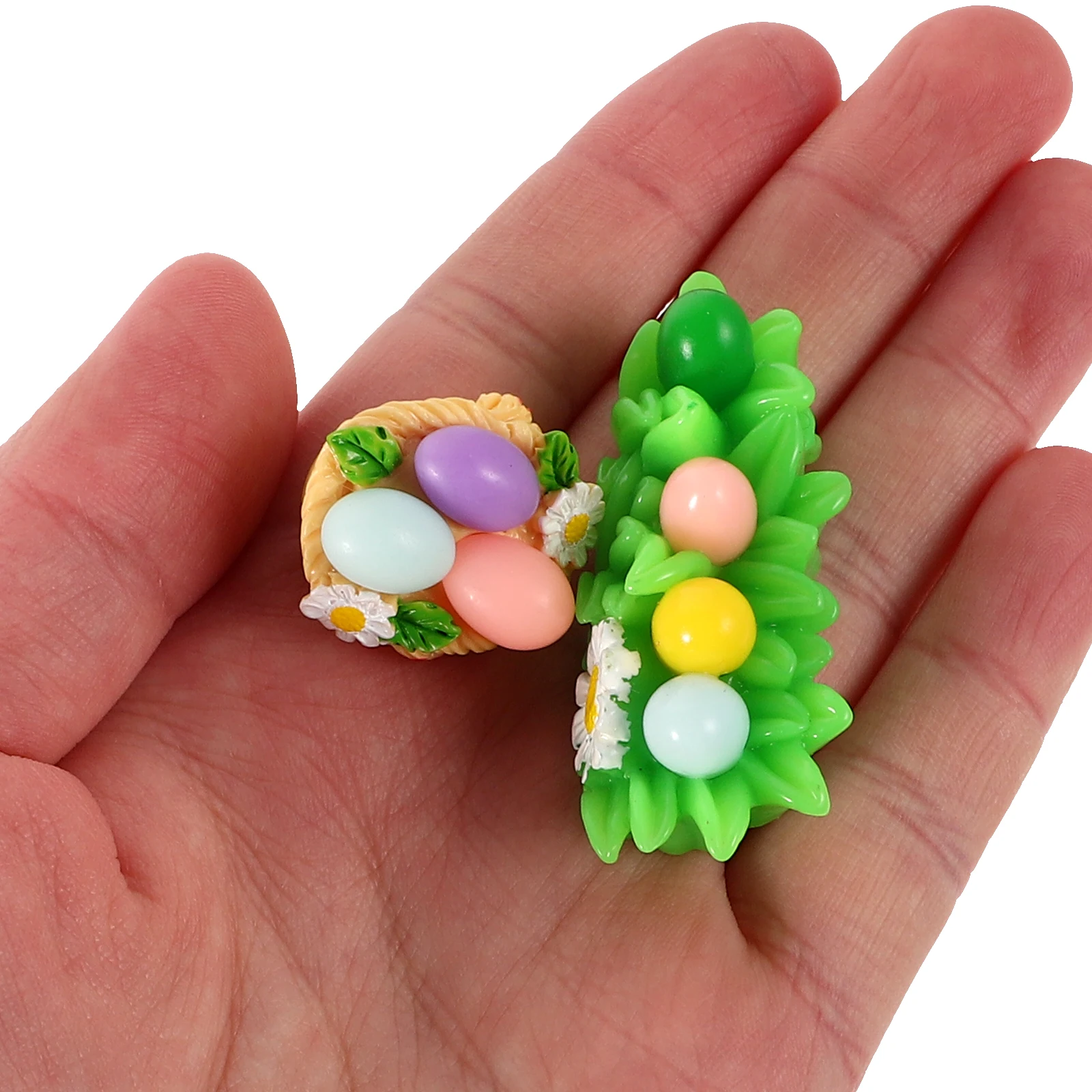 

10 Pcs Easter Decorations Egg Arrangement Bunny Table Centerpieces Diy Crafts Ornaments