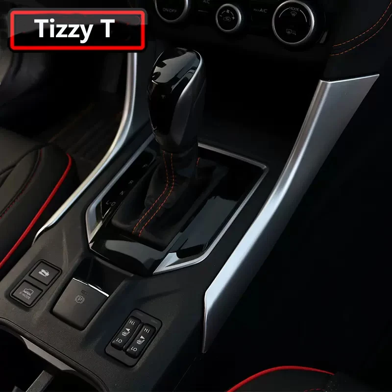 Console Center Gear Shift Side Strip Trim Cover For Subaru XV 2018 2019 2020 2021 2022 2023 ABS Car Decoration Accessories