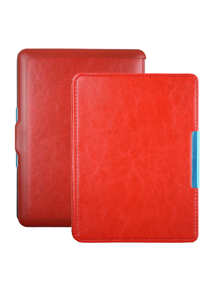 Etui na 6-calowy Kobo Glo HD/Glo/Touch 2.0 (Model: N437/N613/N587), cienkie, wytrzymałe, skórzane, odporne na upadki, przenośne etui ochronne z klapką. — zdjęcie produktu 7