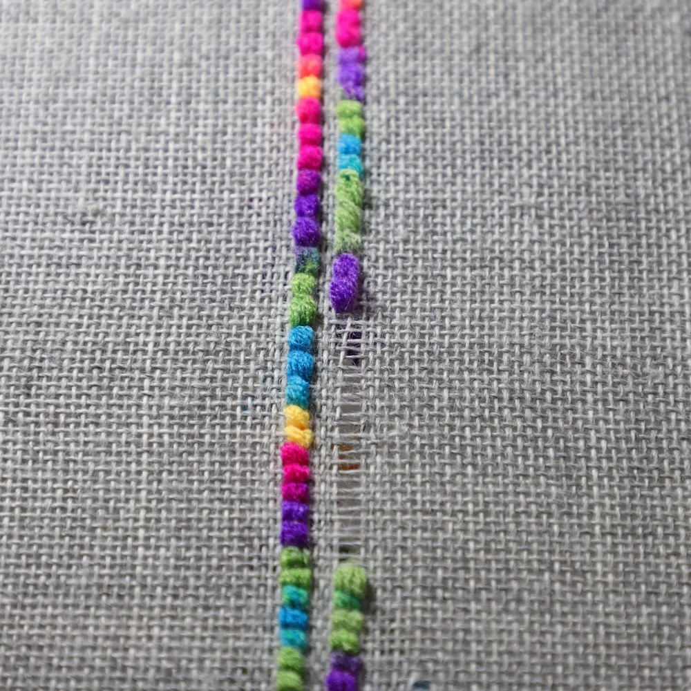 1x1 متر رمادي تلمم القماش فو الكتان النسيج الخام الصلبة الكتان النسيج DIY بها بنفسك السجاد ملحق الخياطة لكمة ل تلمم بندقية #4