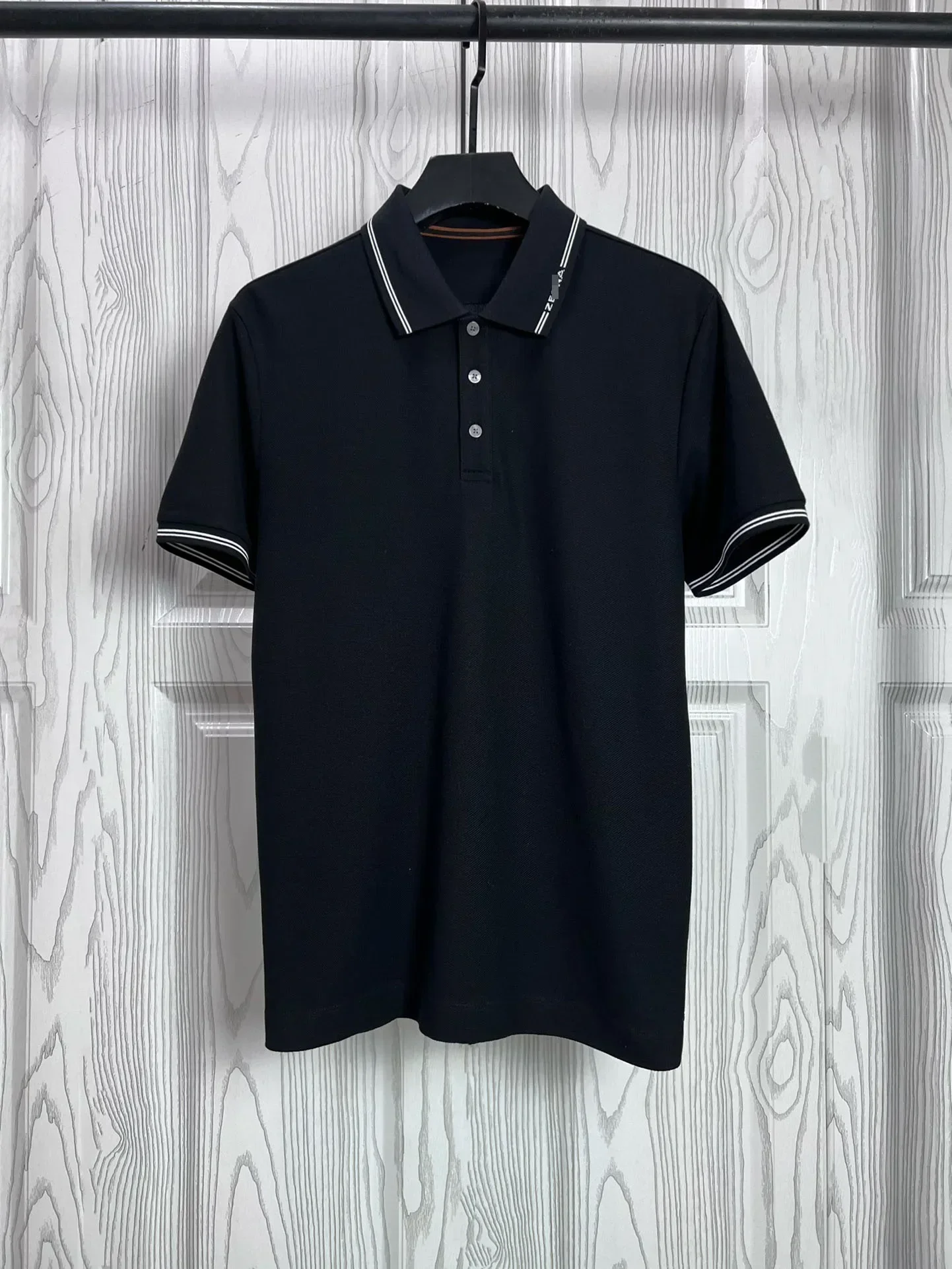 

2024DIKU Shirt silk men 2024 summer new short sleeve breathable thin embroidery quality big size M-5XL