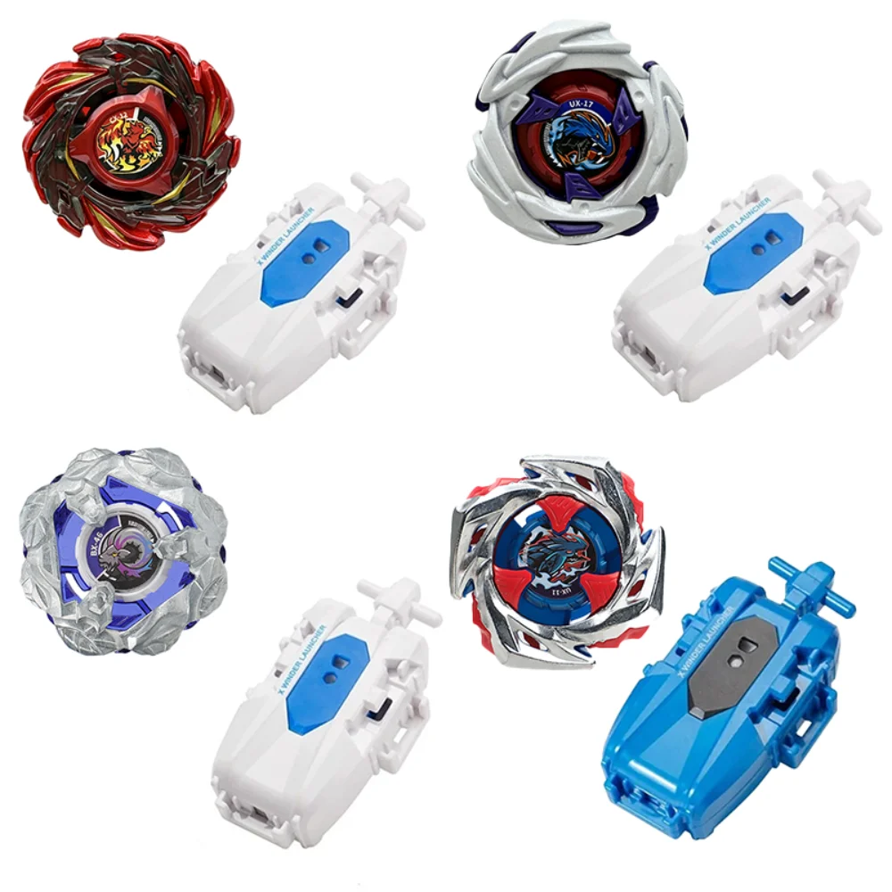Takara Tomy CX BX UX Serie Kampflegierungs-Gyro CX12 CX11 UX17 UX15 BX46 BX23 Launcher Kombi-Set Kinder Kampfspielzeug Geschenk