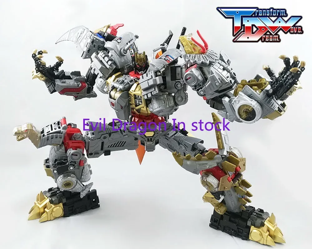 ในสต็อกเปลี่ยนของเล่น TDW TCW-06 Potp ไดโนเสาร์หุ่นยนต์ Volcano ชุดอัพเกรด Transformed Dream Wave Action Figure ของขวัญ