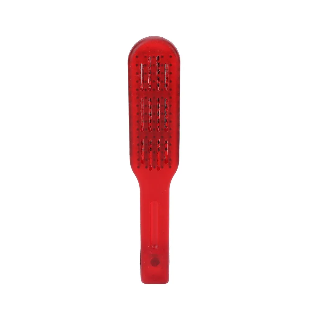 V-Shape Design Hair Straightening Brush Double Sides Portable Double Sided Hair Brush Splint Structure Convenient