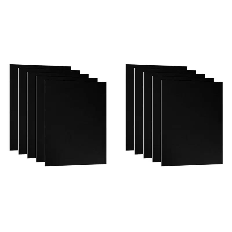 ABMO 10Pcs 7X5x1/32Inch Anodized Aluminum Sheet,0.8Mm Thick Engraving Blanks For Laser Engraving DIY Crafting Decoration