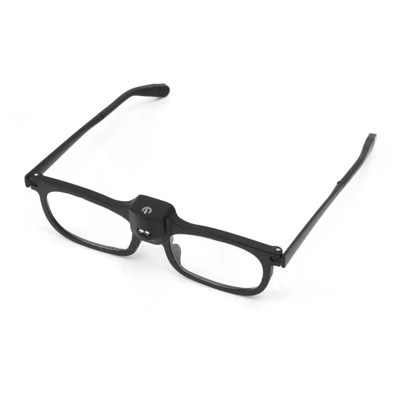 Elderly Reading glasses 200 250 350 400 450-degree EyeGlasses with 2LED lights Magnifying Glasses