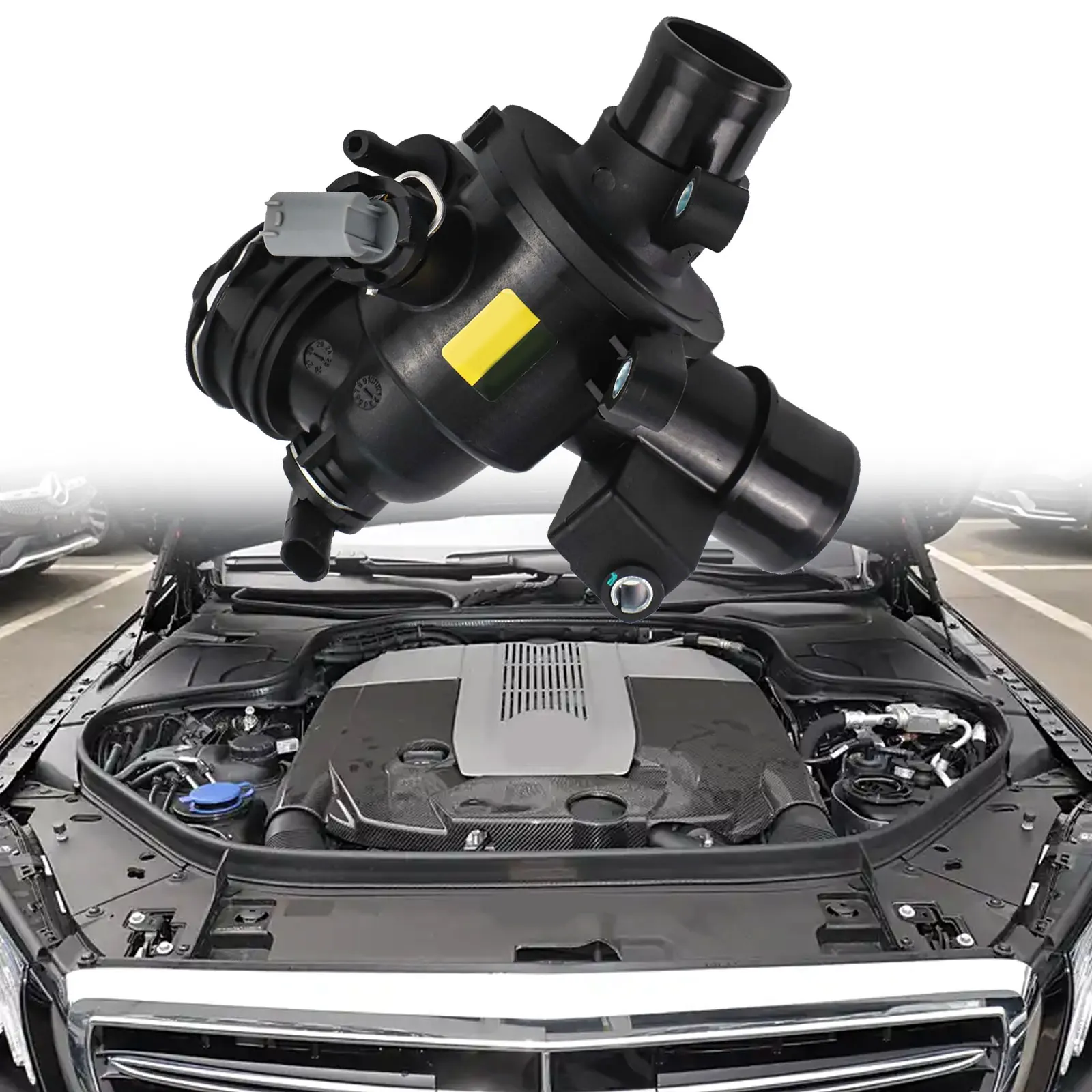 

Optimal Temperature Control with A6512000615 Thermostat for Mercedes M651 Diesel Engine For W212 For E220 E250