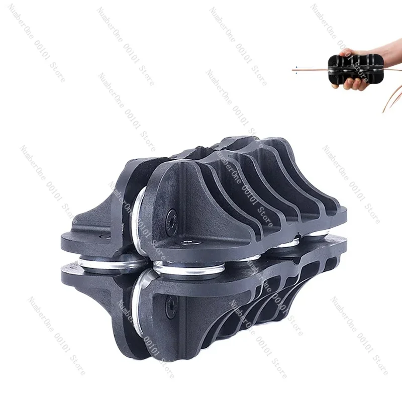 

3/16-5/8 Inch Handheld Tubing Straightener Tool for Brake and Fuel Line Compatible with Copper Stainless Steel Aluminum Tubing