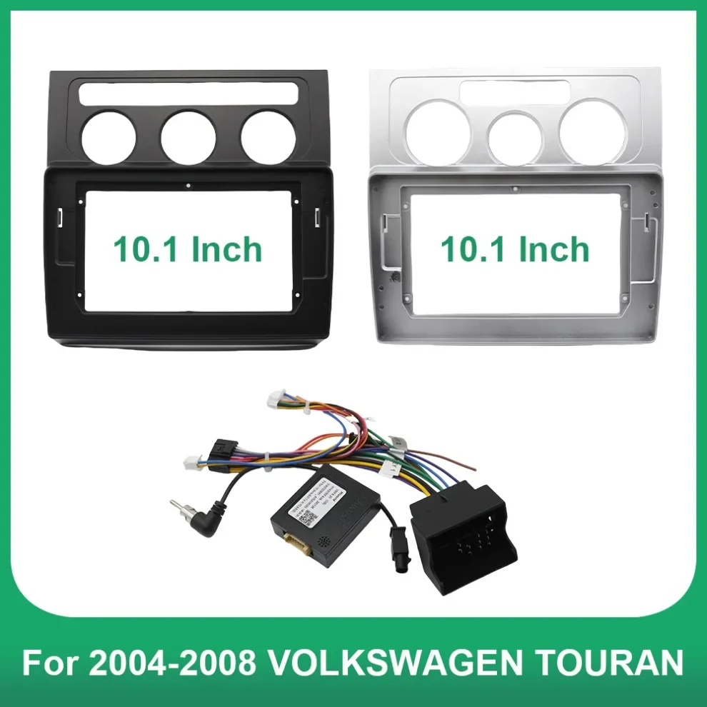 

Автомобильный радиоприемник для 2004-2008 VOLKSWAGEN TOURAN (10,1 дюйма), облицовка, Android, GPS, MP5, стереопроигрыватель, 2 Din, передняя панель DashInst