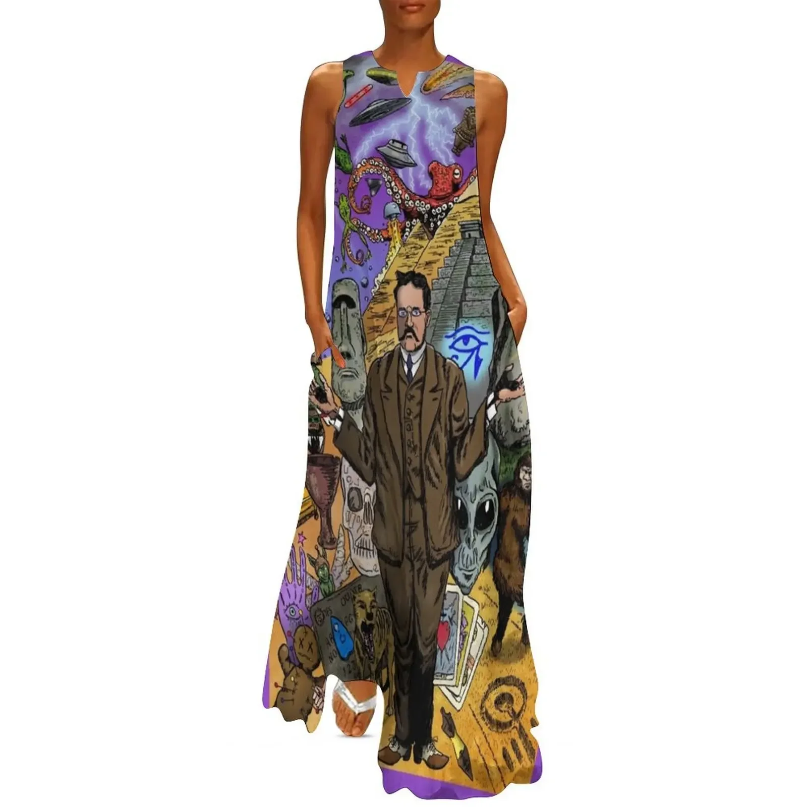 

Charles Fort - Fortean Long Dress sexy dress for women prom dresses sensual sexy dress for women women's evening dresses