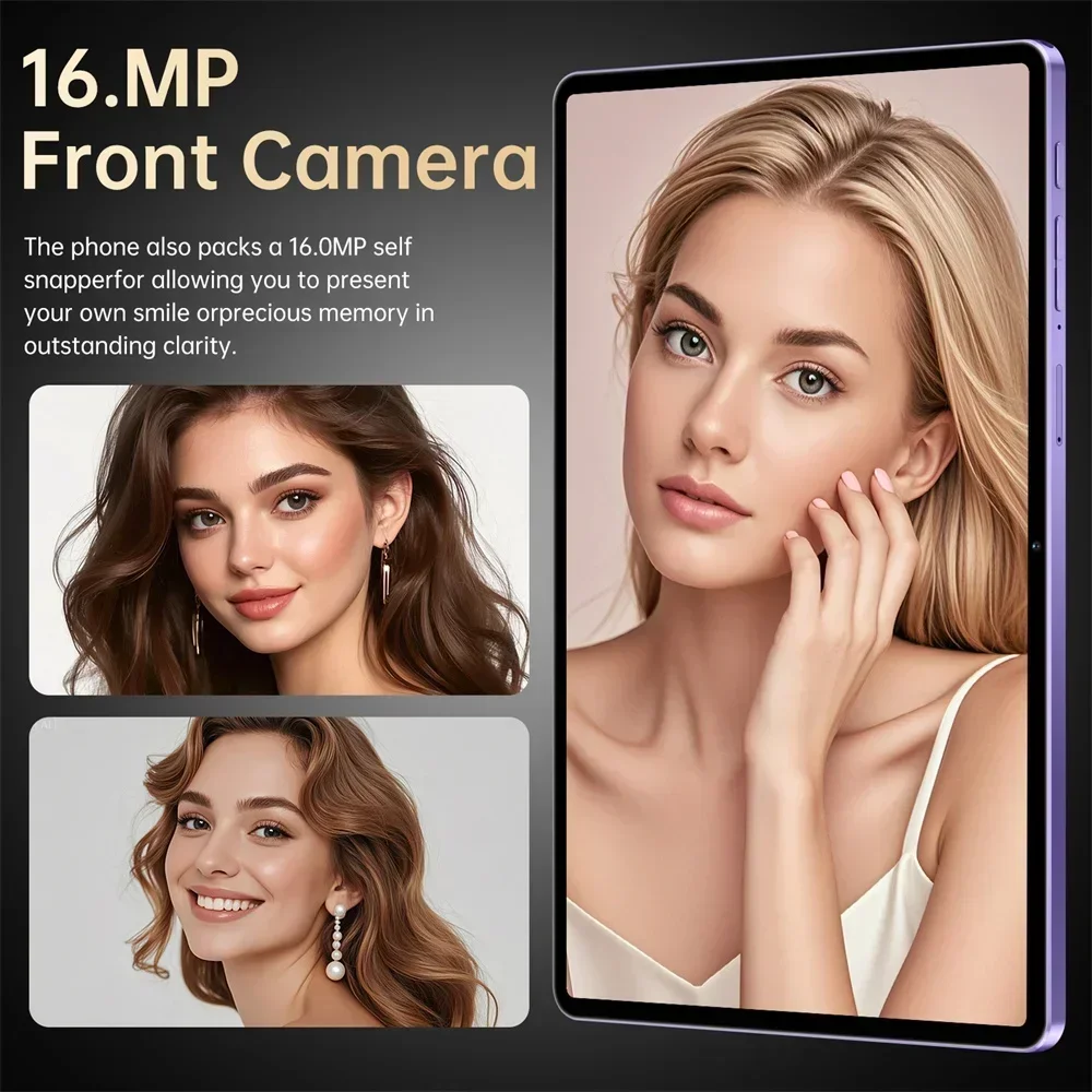 CHOTOG New Pad 7s Pro Tablet Android 5G Tablets 10.1inch Tablet PC Global Version 5G Dual SIM GPS 10000mah Battery Face Recognition WIFI Bluetooth for Kids Tabs with keyboard