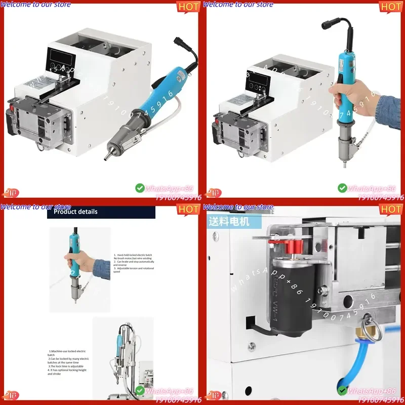 

2026 Portable Automatic Screw Feeder Machine Adjustable Torque Handheld Pneumatic Screwdriver Screw Conveyor Screw Driver
