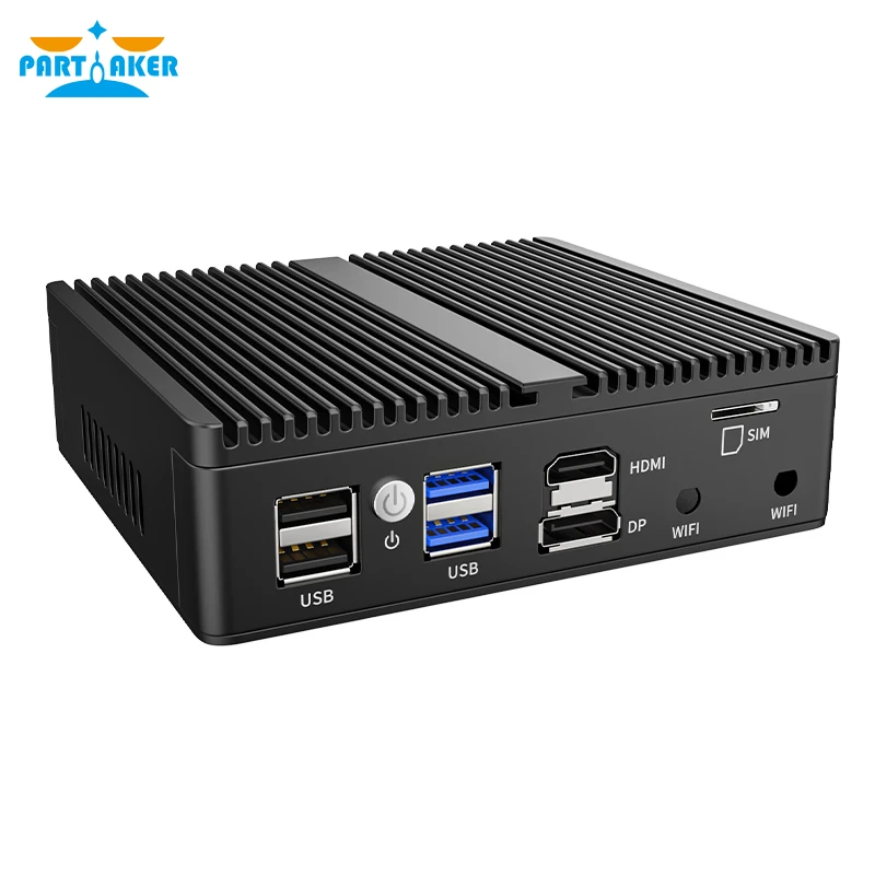 팬리스 미니 PC 인텔 셀러론 소프트 라우터, 4 x i226, 2.5G LAN, HD DP, pfSense 방화벽 기기, ESXI AES-NI, N5105, N6000, J6412, J4125