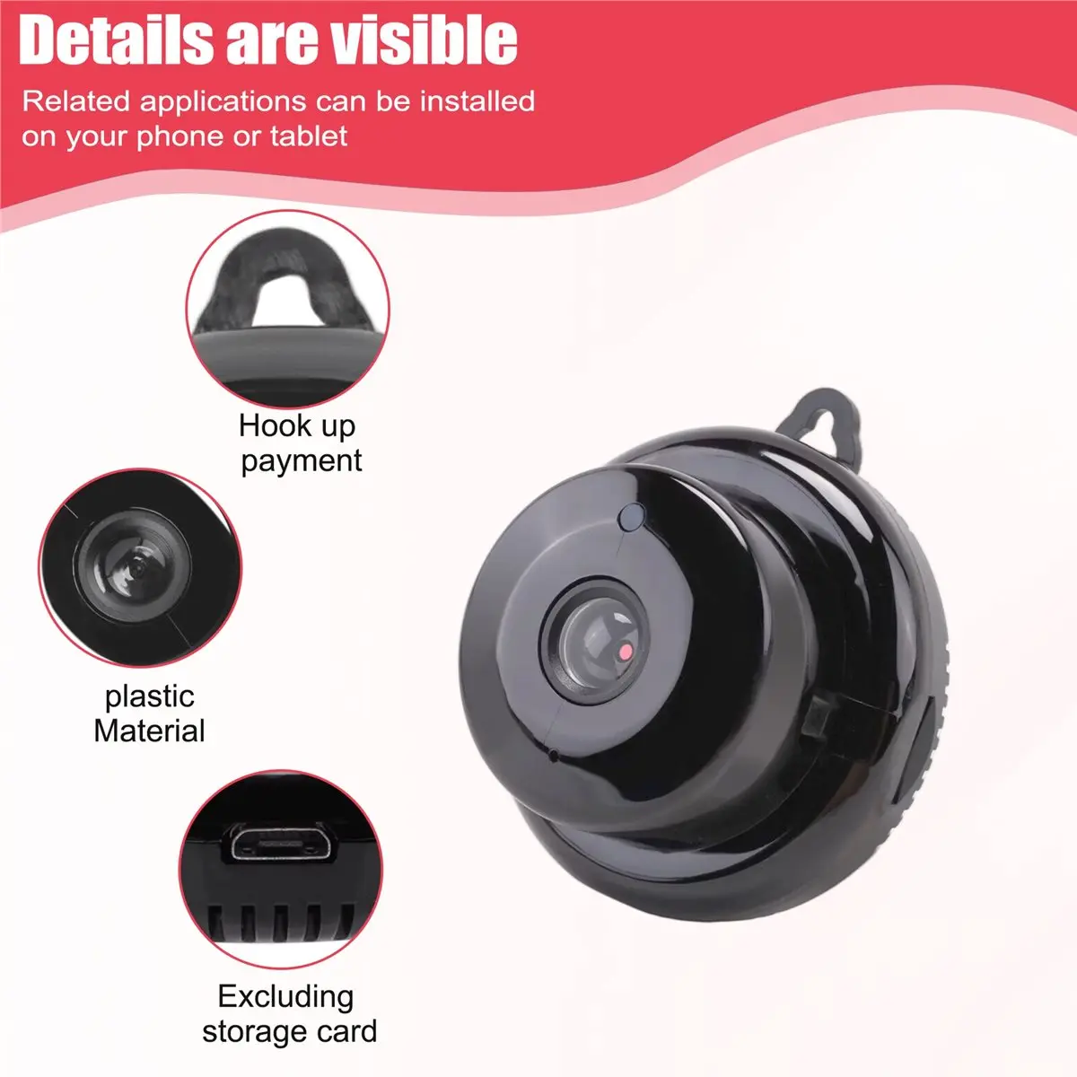 Nices WiFi Wireless Home Security HD 1080P Video Camera/Dome Camera/Night Vision/Home IP Camera/Motion Detection
