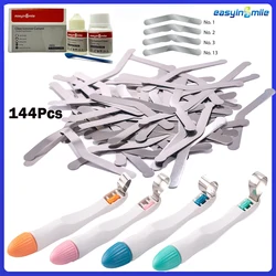 EASYINSMILE Dental tofflemire Matrix stainless steel Bands Pro Matrix Bands tofflemire cement crown material Ionomer dentales